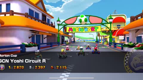 Mario Kart Tour - Egg 1 Kart Gameplay (Winter Tour Token Shop Reward)