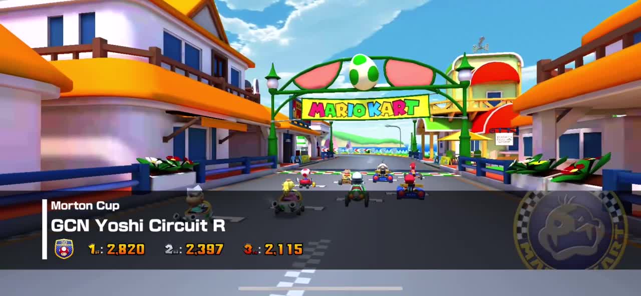 Mario Kart Tour - Egg 1 Kart Gameplay (Winter Tour Token Shop Reward)