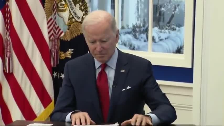 CREEPY Joe Gives Insane Stare As He IGNORES Reporters