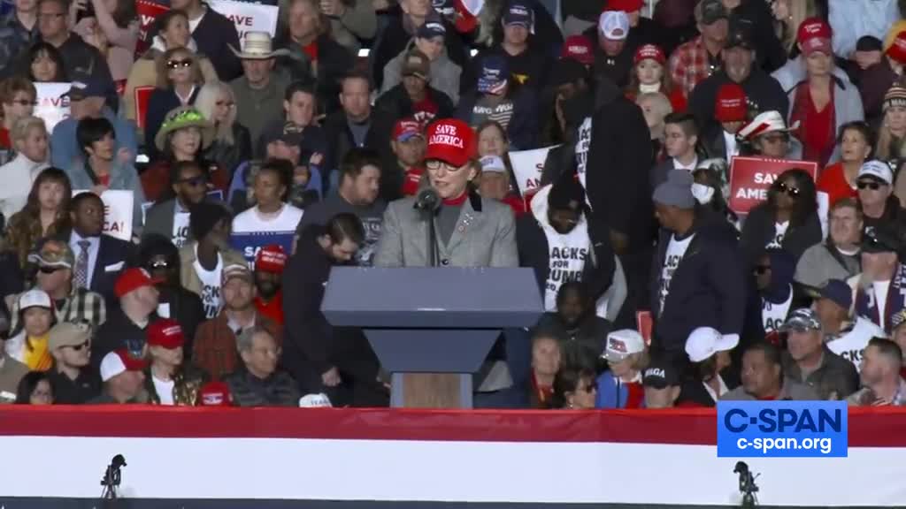 CSPAN: Wendy Rogers Trump Rally Speech