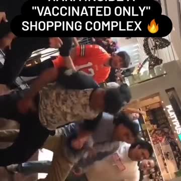 Adern-era apartheid policy victimized by massive Haka war dance inside a shopping complex