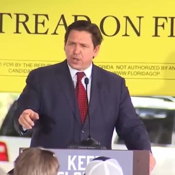 DeSantis to chuck Fauci over the Potomac