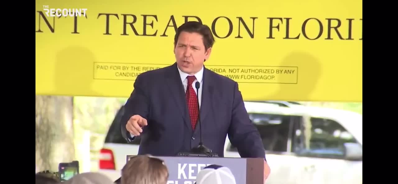 DeSantis to chuck Fauci over the Potomac