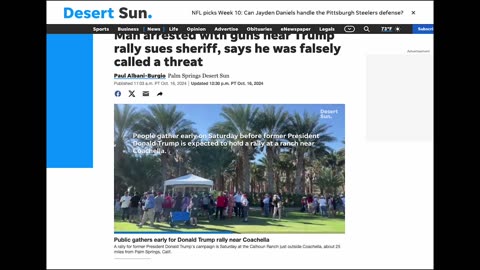 Desert Sun Falsely Called a Threat