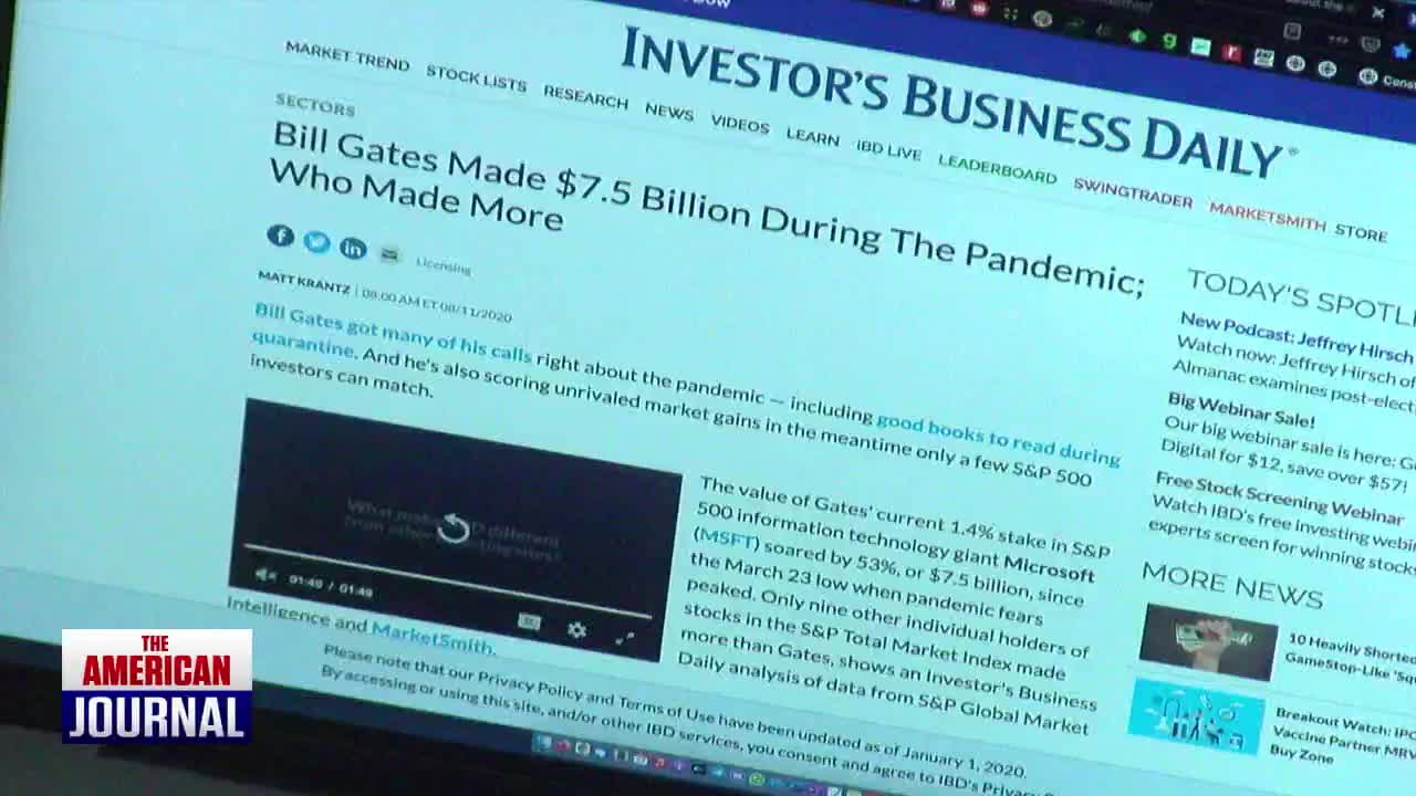 BREAKING : Bill Gates Responds Responds to Conspiracy Theories By Demanding More Control Over Speech