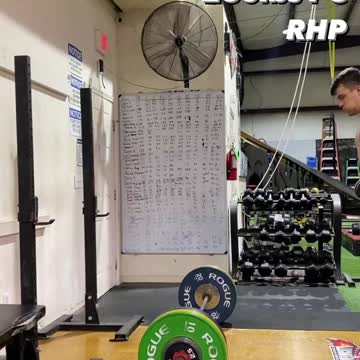 Evan Sweeting 260lb Power Clean