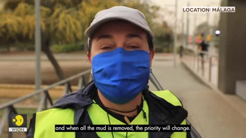 ‘Raining sand’_ Why this Spain city turned orange