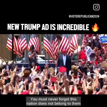 Trump video this is your heritage.