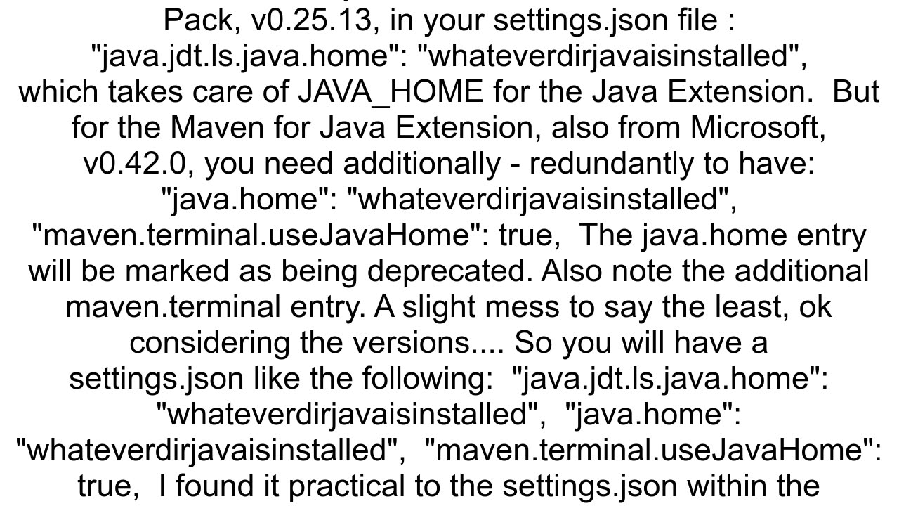 Getting quotError JAVA_HOME not found in your environmentquot when attempting to create a new Maven