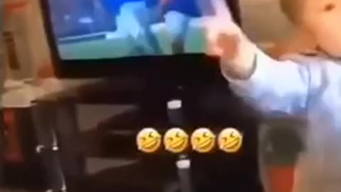 Little football fan
