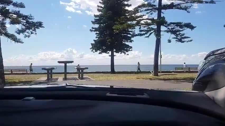 Ocean view in manly beach.