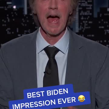 Best Biden impression ever 😅