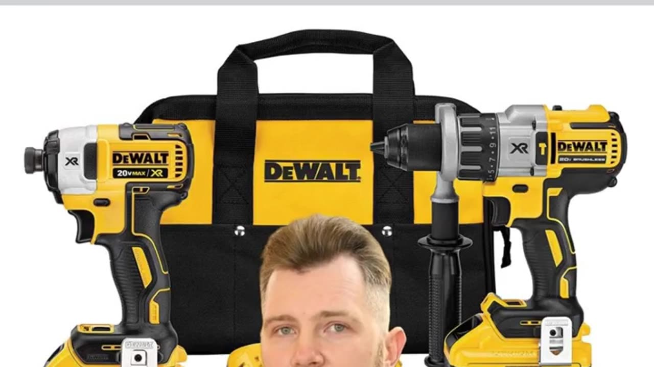 DEWALT 20V MAX XR Cordless Drill Combo Kit