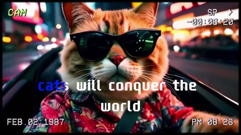 Jinro The Cat - Cats Will Conquer The World Official MV (AI Song Of The Year)