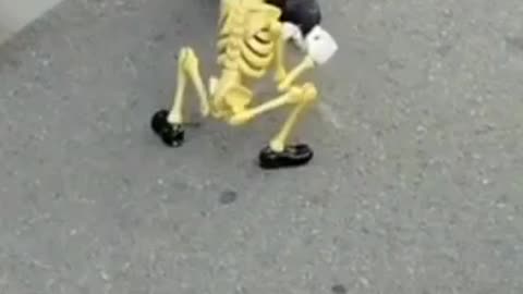 Dance with skull bone