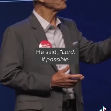 You know why you are angry with God?