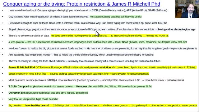 Protein restriction