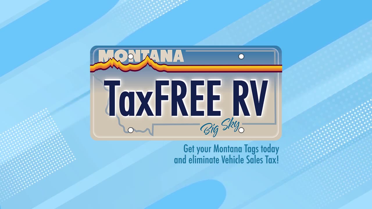 Montana Vehicle Registration - TaxFree RV