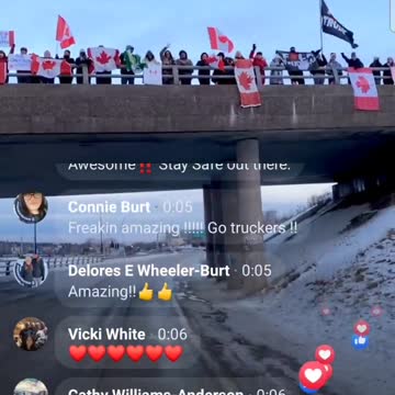 Nova Scotia Ferry port !!!! We have arrived ❤️ lots in our convoy and not to late to meet us❤️ LOOK @ THE COMMUNITY SUPPORT ❤ #BearHUG