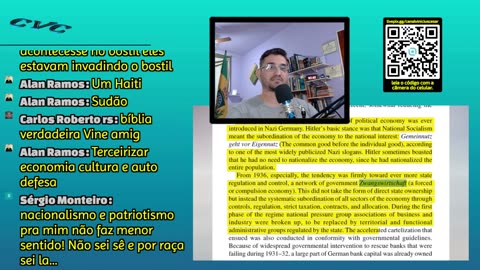 O cara falou do fascismo no YouTube... então tem mentira!