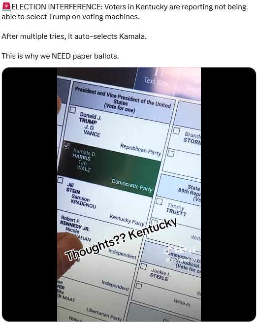 Kentucky Can't Vote for Trump