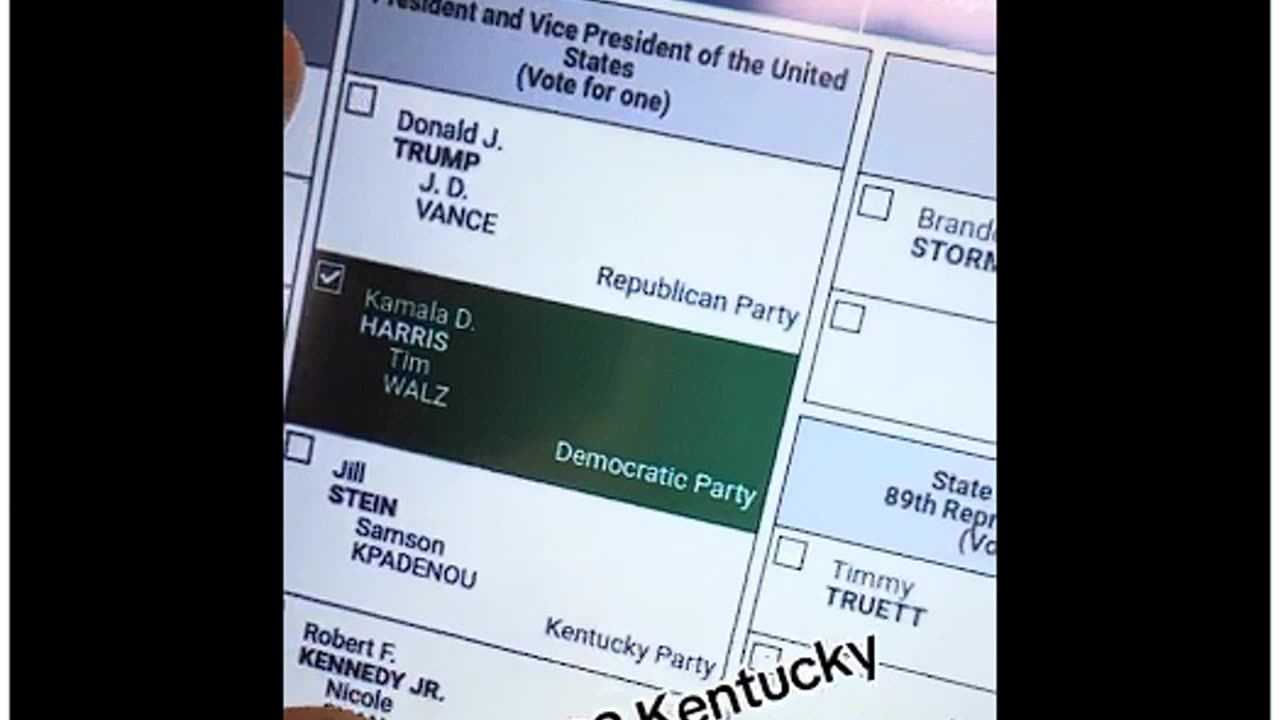 Kentucky Can't Vote for Trump