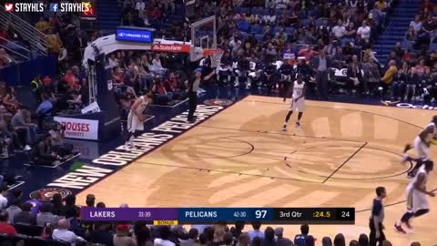 Los Angeles Lakers vs New Orleans Pelicans Full Game Highlights / March 22