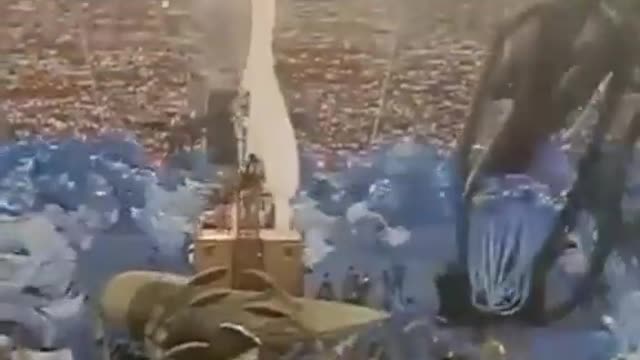 Ciekawostka z otwarcia Olimpiady w Barcelonie w 1992 roku.