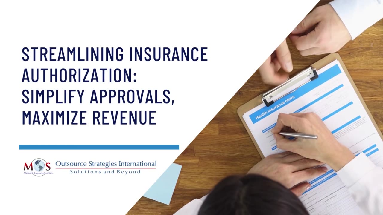 Streamlining Insurance Authorization Simplify Approvals, Maximize Revenue