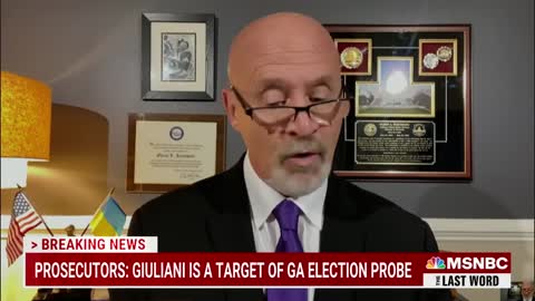 Prosecutors ‘Looking To Indict’ Giuliani In GA Election Probe, Says Fmr. Prosecutor