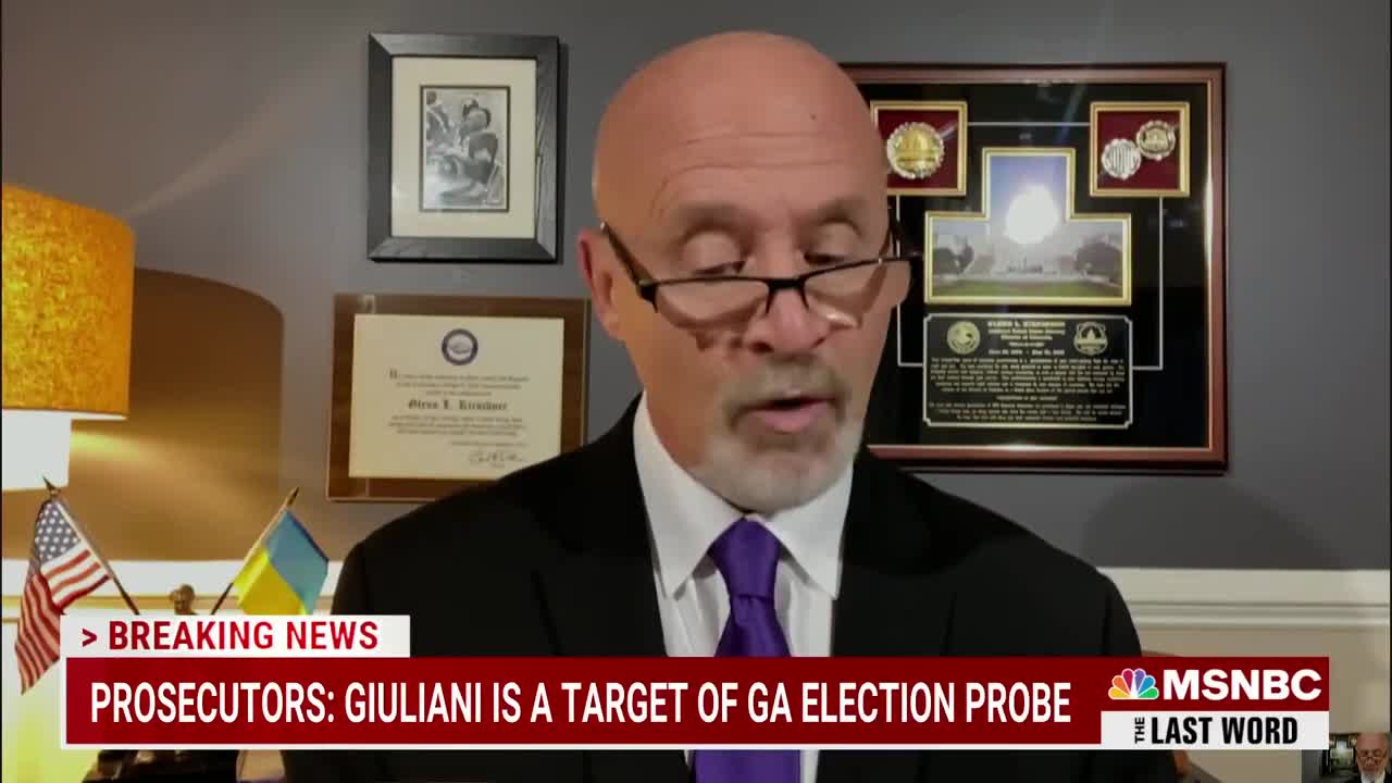 Prosecutors ‘Looking To Indict’ Giuliani In GA Election Probe, Says Fmr. Prosecutor