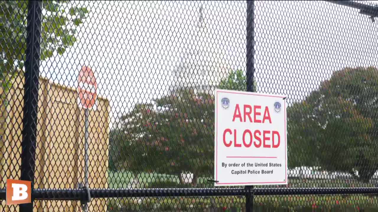 LIVE: Capitol Hill Fencing Back Up in Washington, DC…