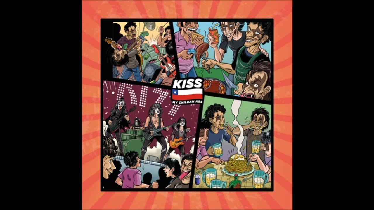 Kiss Tribute Album Sampler Kiss My Chilean Ass