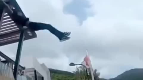 Parkour fail