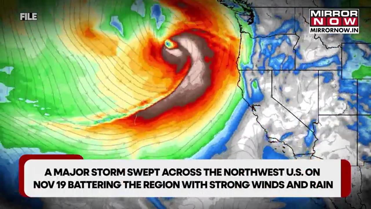 🚨🇺🇸 Bomb Cyclone Pounds Northwest US