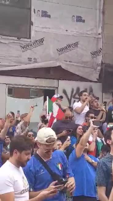 What Little Italy Looked Like When Italy Won The Euro 2020