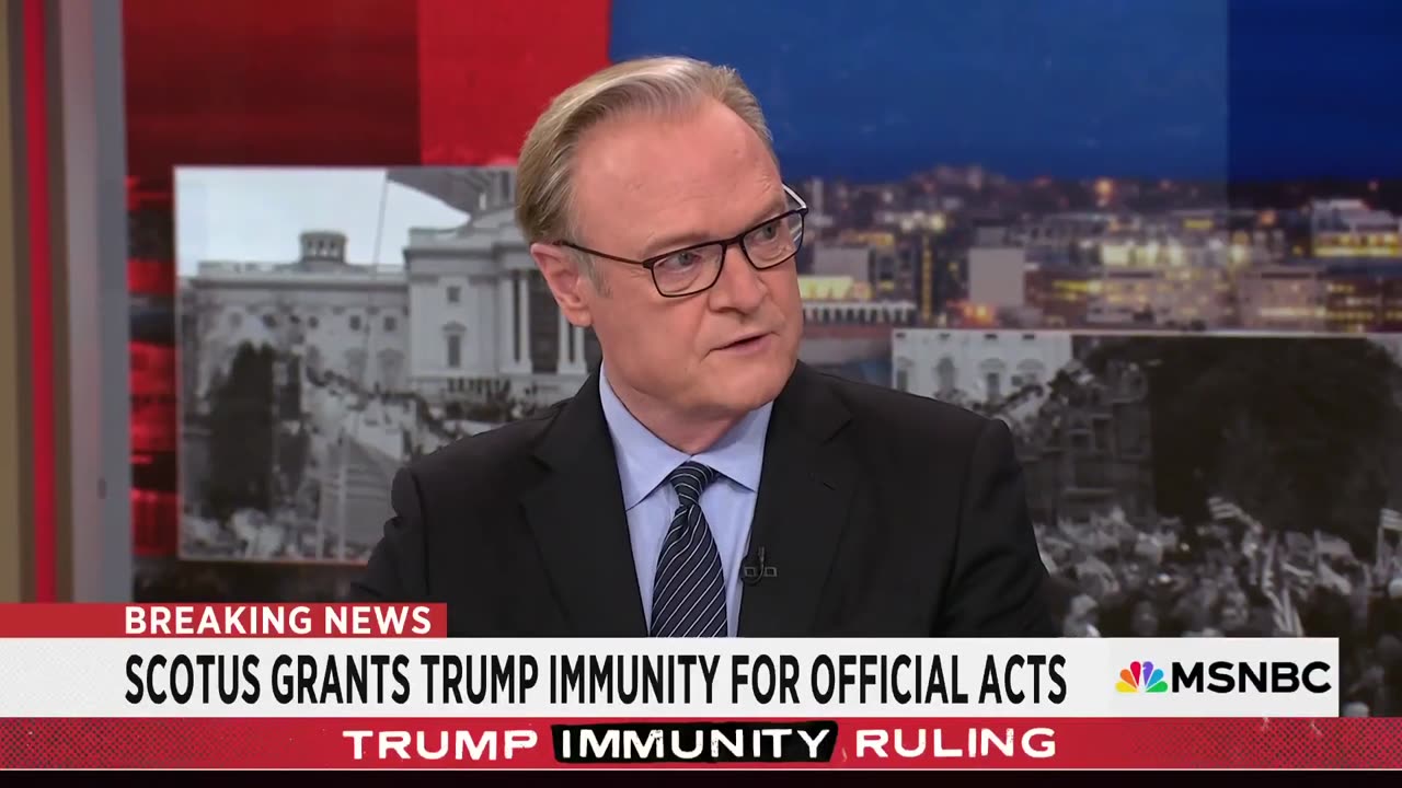 Lawrence reveals the ‘very bad news’ for Trump in the immunity decision