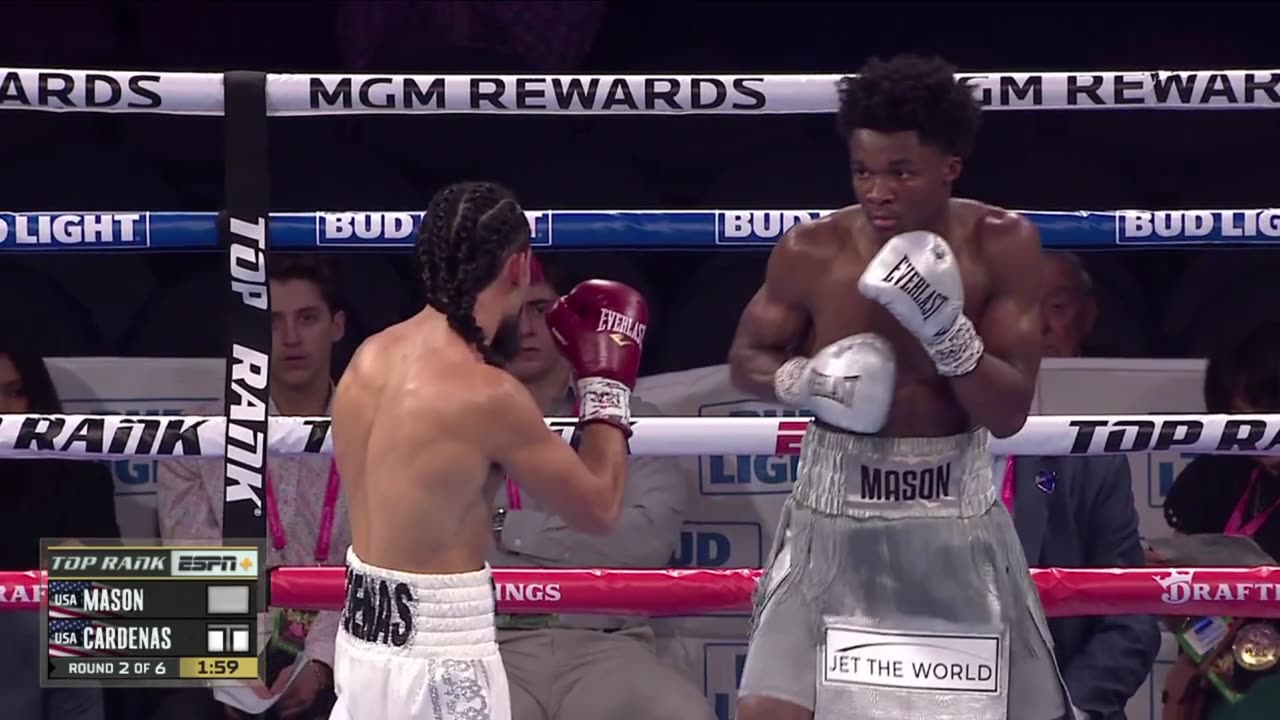 Boxing - Abdullah Mason vs Jose Cardenas