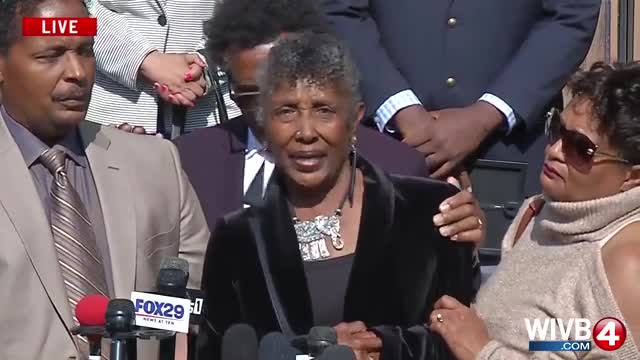 Daughter of shooting victim Ruth Whitfield makes heartbreaking speech.