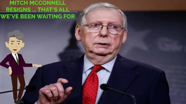 MITCH MCCONNELL RESIGNS... THAT'S ALL WE'VE BEEN WAITING FOR