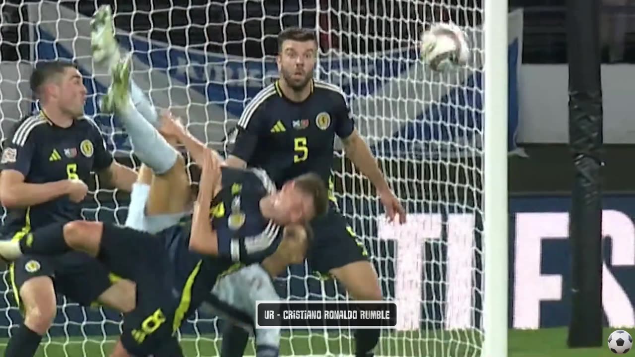 Ronaldo highlights | Scotland vs Portugal 0-0 | UEFA Nations League