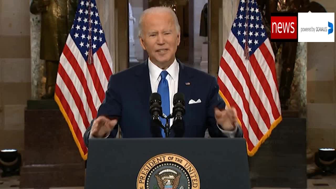 Joe Biden says Donald Trump spread 'web of lies' about 2022