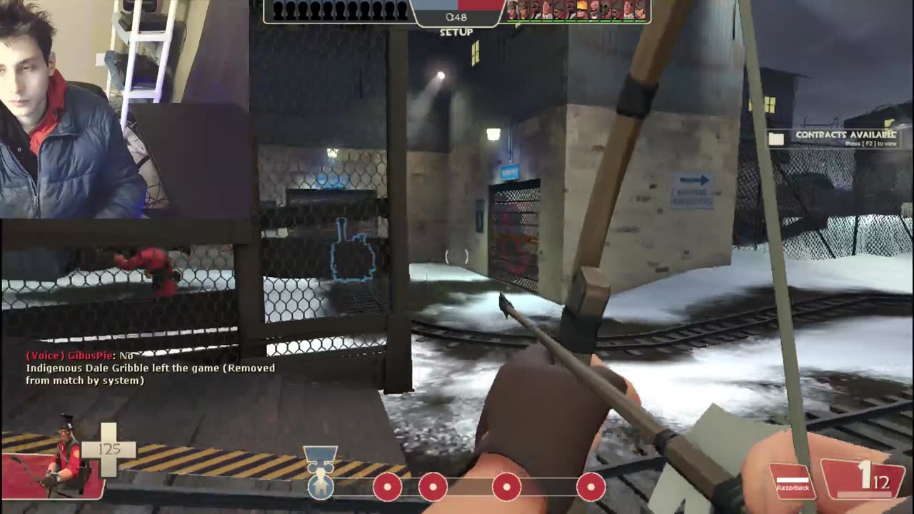 Team Fortress 2 Online Match #26 On The PC Part #1 While Playing As The Sniper Class With A Bow