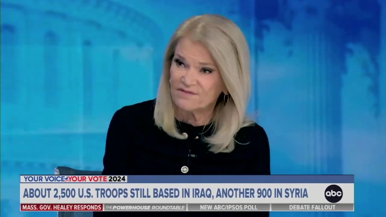 Kamala LIED that no active duty U.S. troops are stationed in combat zones