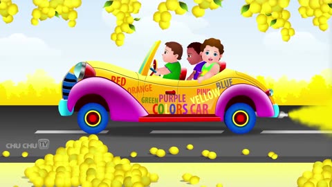 Let's Learn The Colors! - Cartoon Animation Color Songs for Children by ChuChuTV