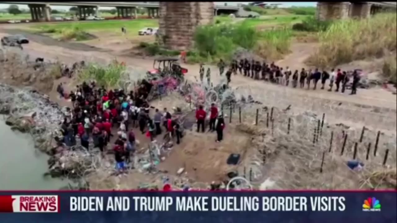 NBC: The Border Patrol union says Biden "should not have reversed Trump's border policies."