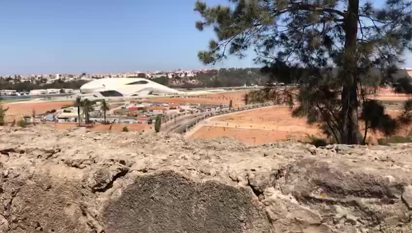 beautiful landscape vue in slowmotion