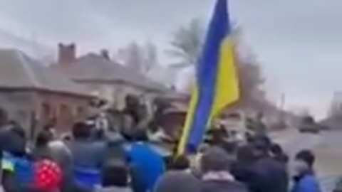 Starobielsk resists! 02.03.2022, Luhansk region.