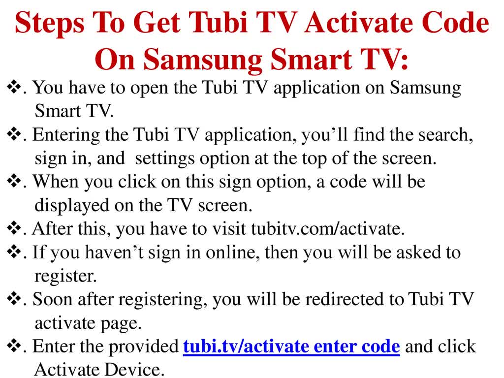 How To Get Tubi TV Activate Code On Roku