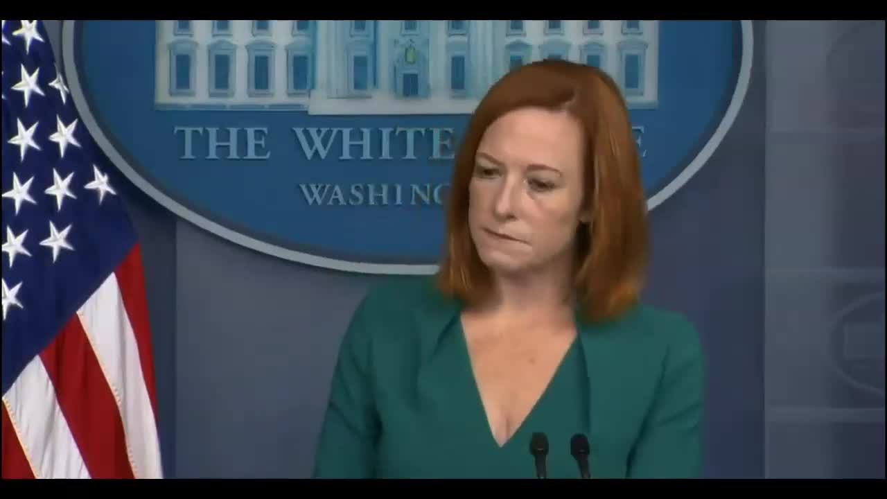 Jen Psaki Deflects Question On If Any American's Escaped From Afghanistan